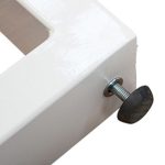 petit pied reglable blanc