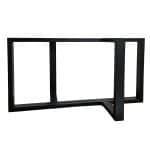 Pied de table en métal venise sans support