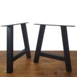 pied de table basse en forme de A