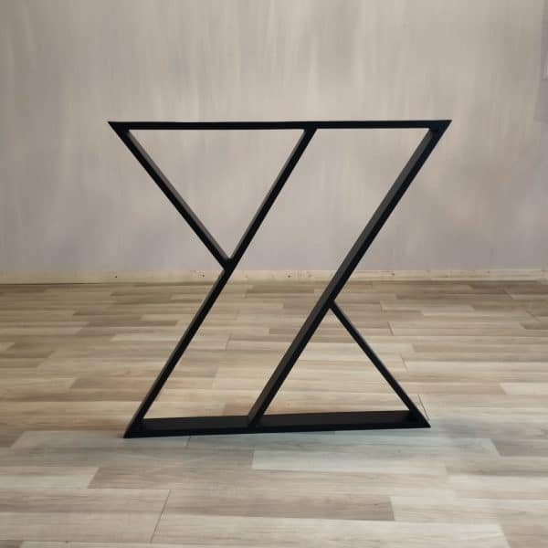 pied de table louxor de couleur noir
