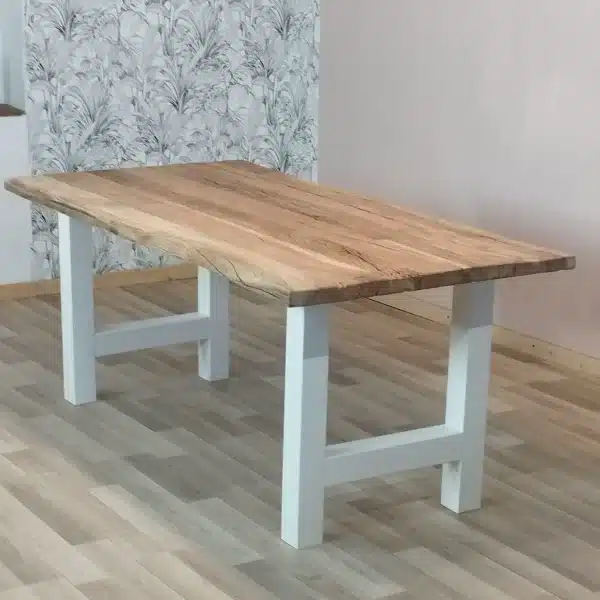 plateau de table en teck bois naturel