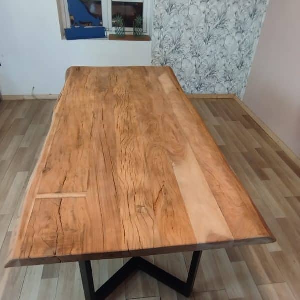 plateau-table-teck-bois-naturel